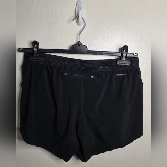 Nike Women's Aeroswift Brief Linef Black Athletic Shorts - Picture 2 of 12